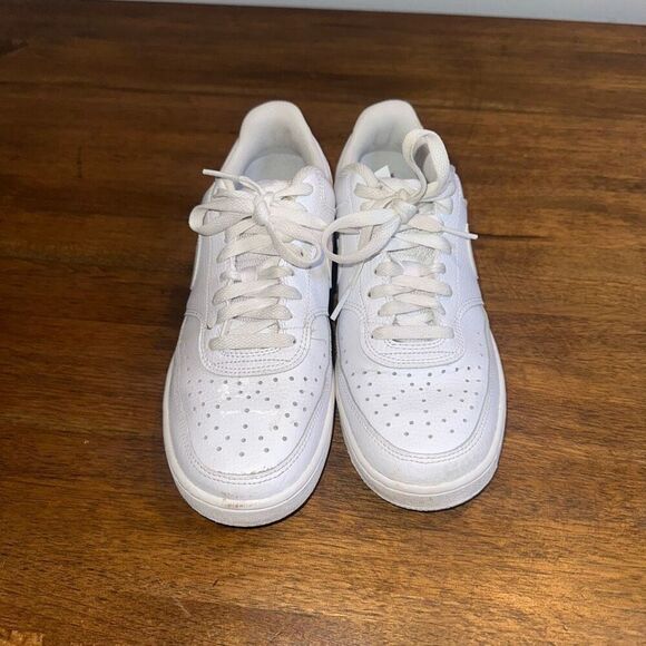 NIKE Court Vision Lo Mens Basketball Shoe CD5463-100 - Picture 3 of 7